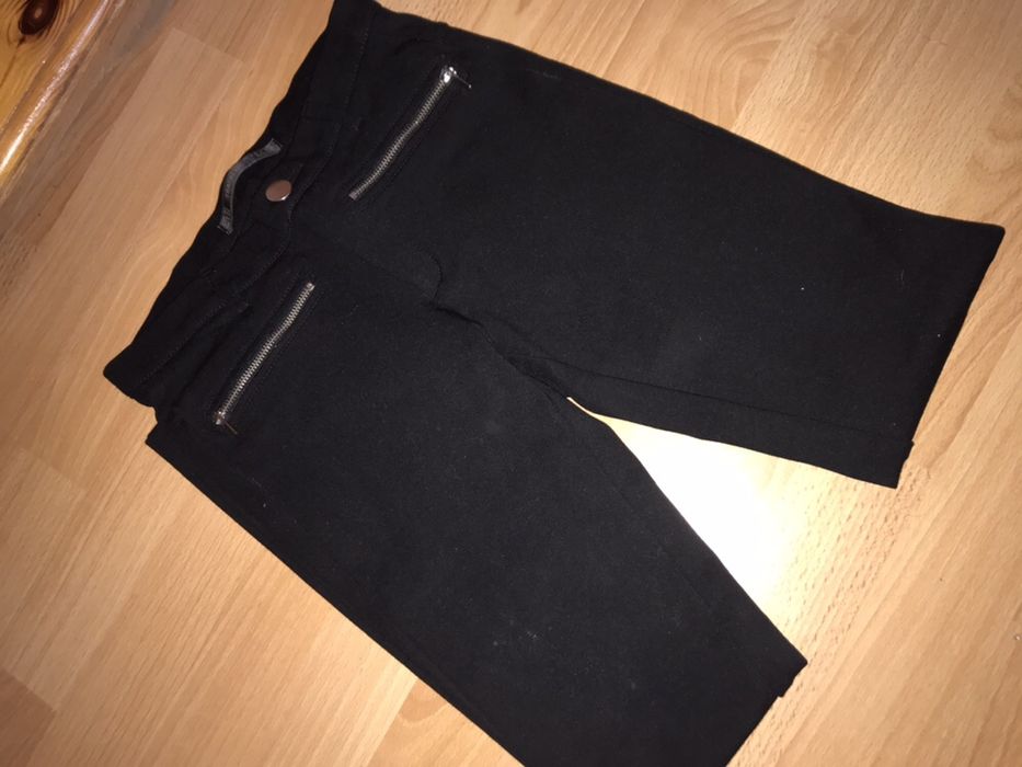 Spodnie legginsy czarne ZARA xs