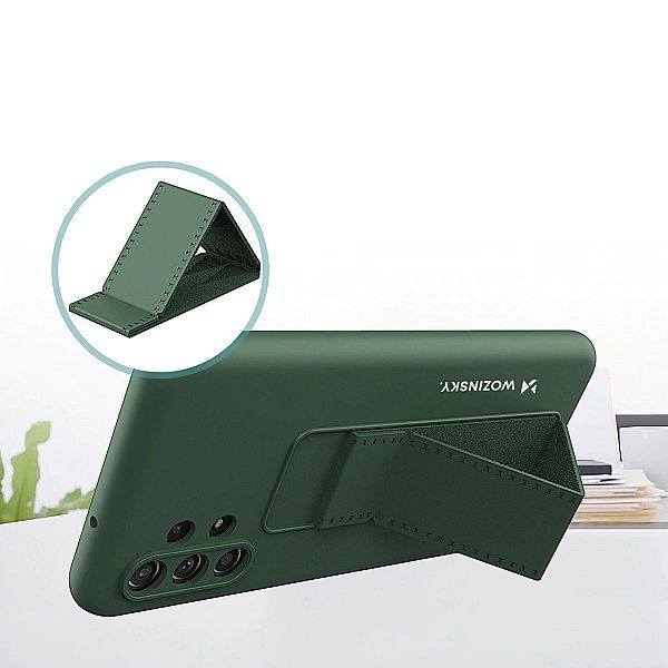 Wozinsky Kickstand Case silikonowe etui z podstawką etui Samsung Galax