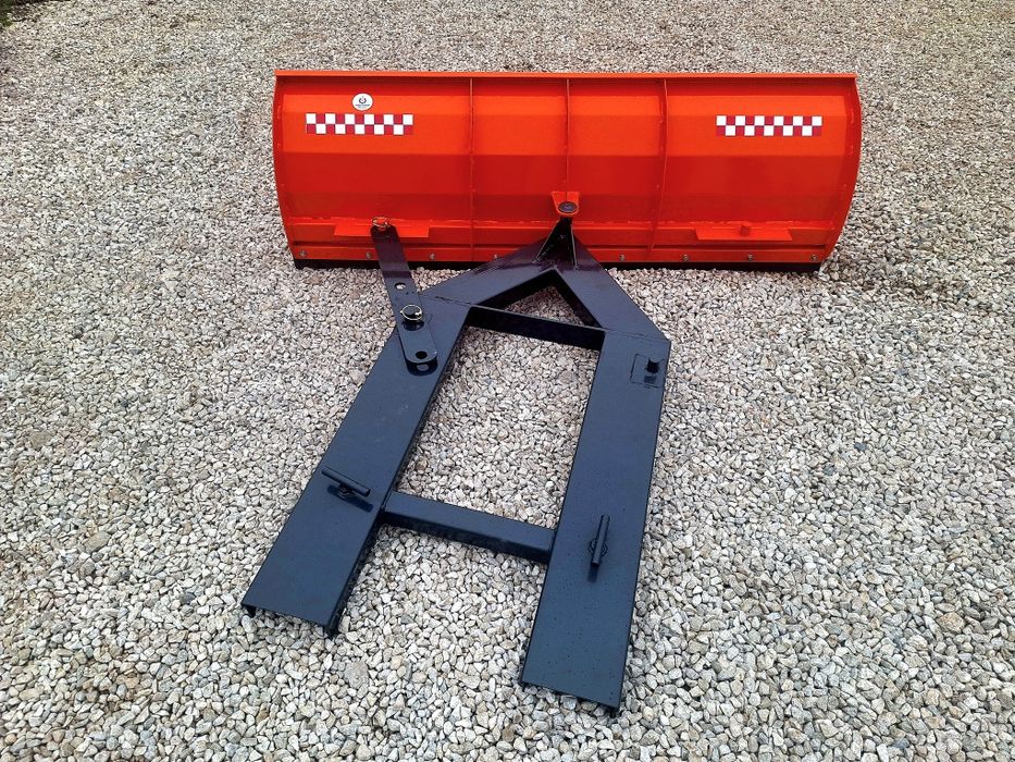 Pług śnieżny, pług lekki do ciągnika widlaka paleciaka wózka widłowego