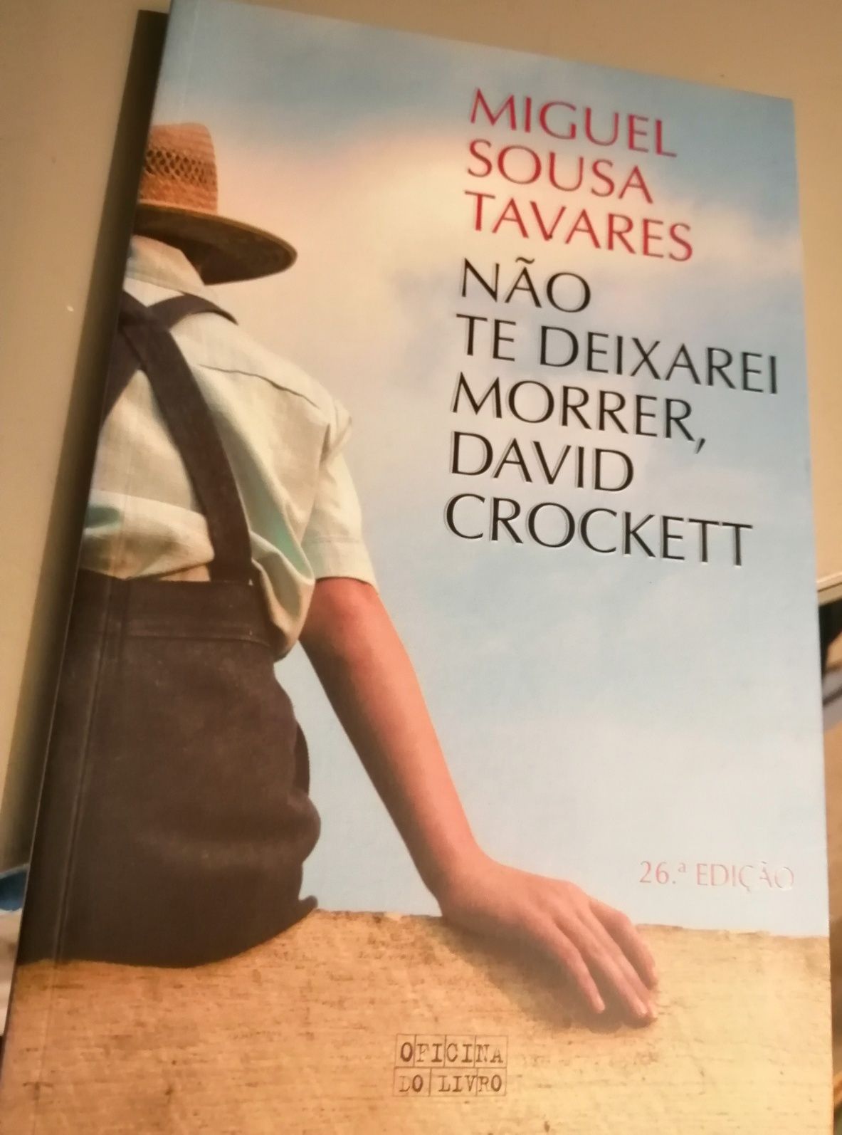 Livro, Não te deixarei morrer David Crockett