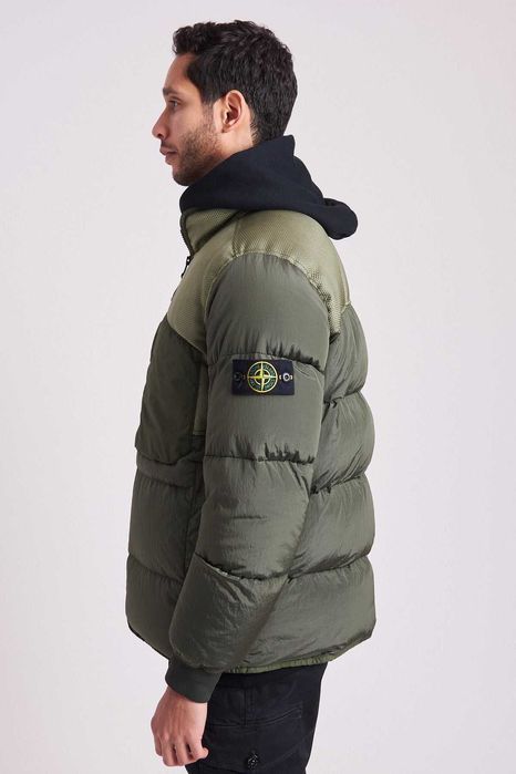 Куртка STONE ISLAND 42840 Nylon Mix Down-TC Jacket Olive