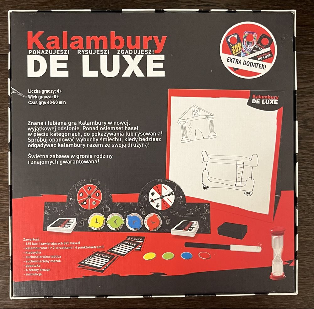 Kalambury Deluxe gra planszowa