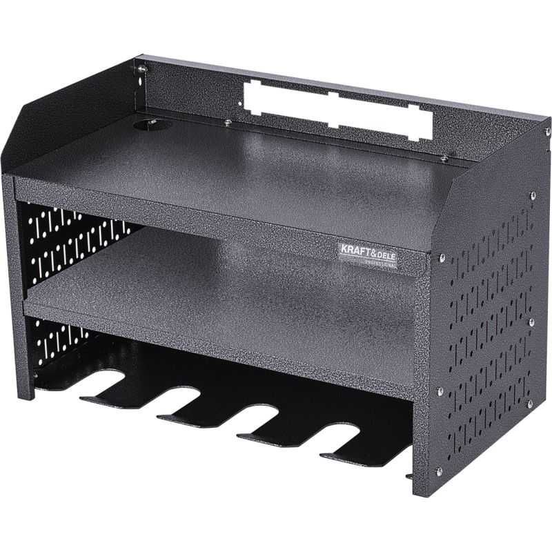 KRAFT&DELE Metalowa Półka Organizer Na Narzędzia 560x305x355mm KD3232