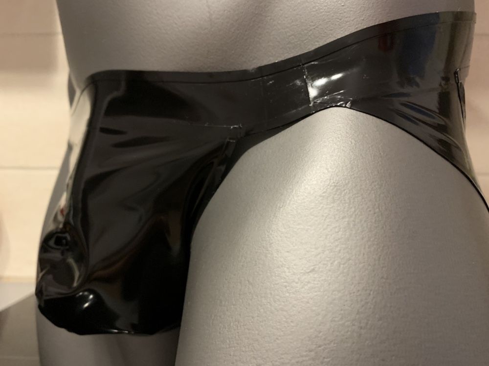 Jockstrapy męskie latex lateksowe XS-XXL