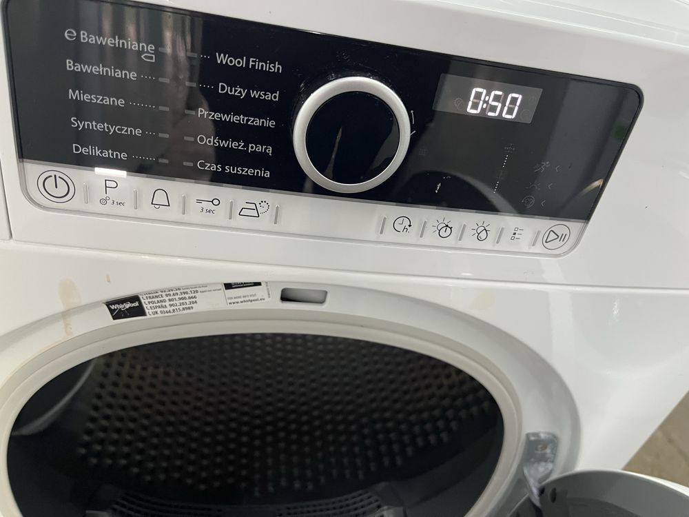 Suszarka Whirlpool 8kg B |12msc |Dobry stan |Dowóz