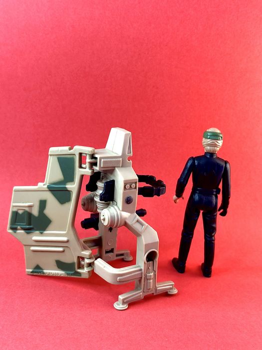 Star Wars Kenner 1985 Security Scout and Luke Poncho Last 17.