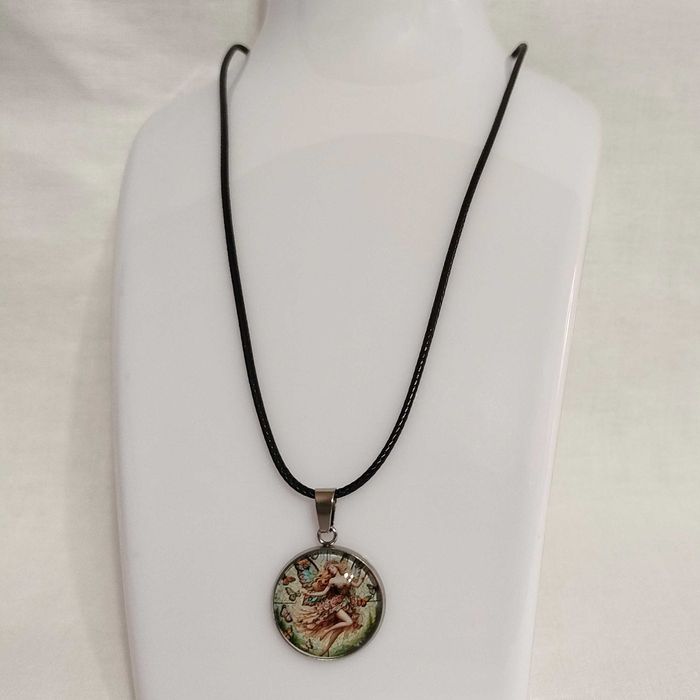 N156 Naszyjnik Wróżka Handmade