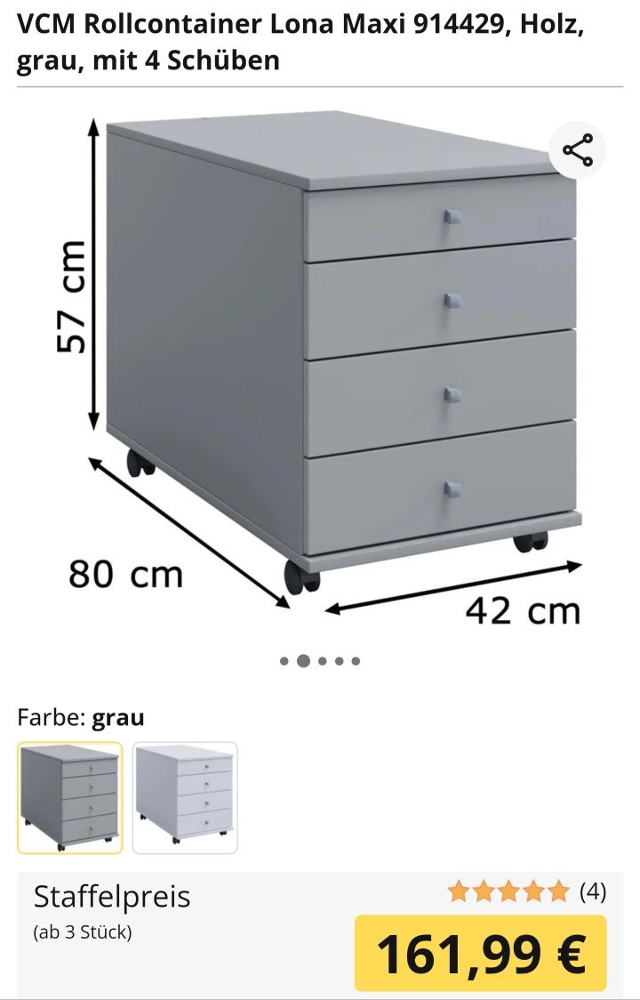 Nowy mebel biurowy