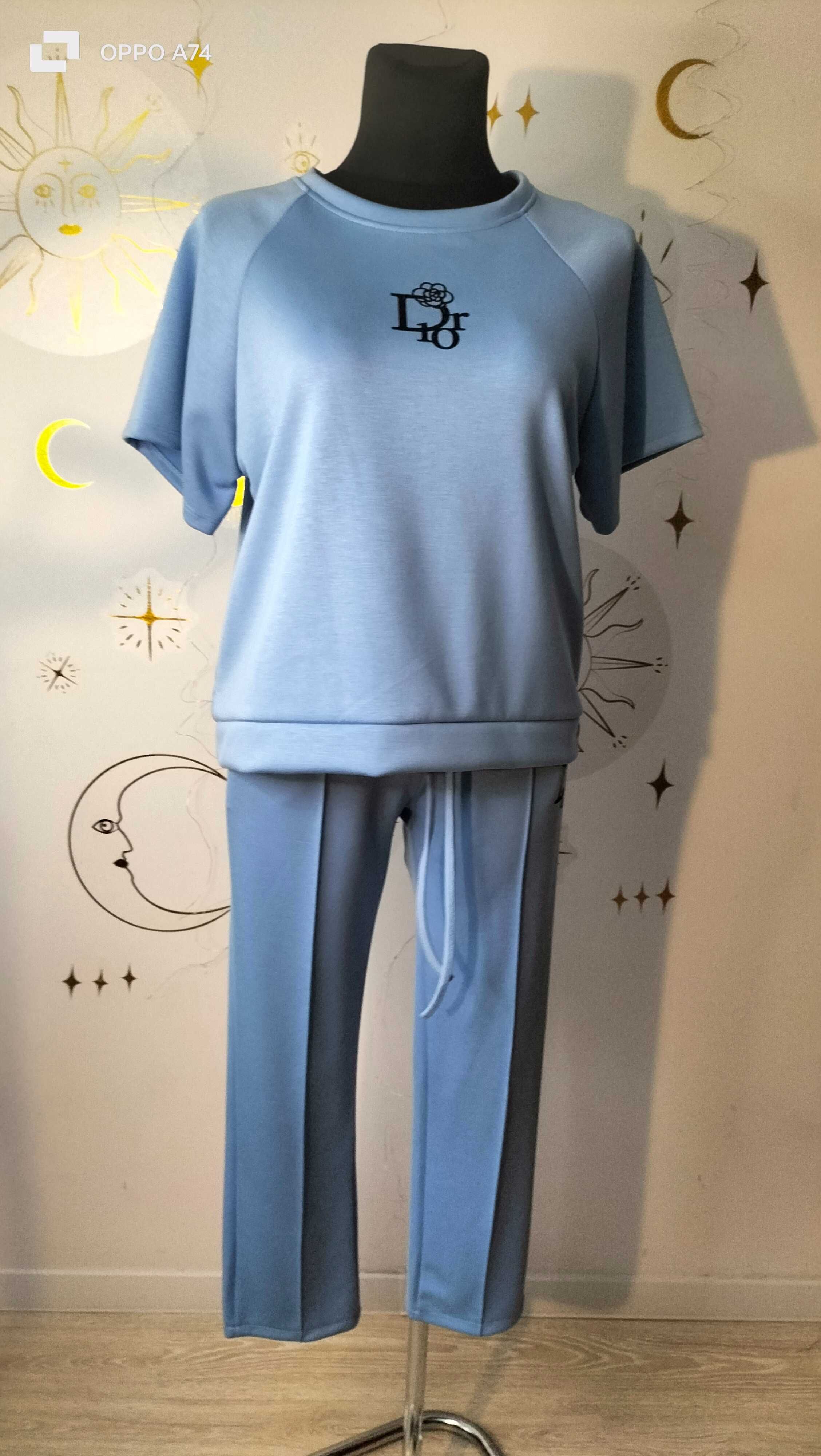 Wikiland M-2XL Komplet Masełko Bluza + Spodnie