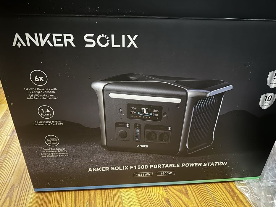 Anker solix f1500 1536Wh 1800W