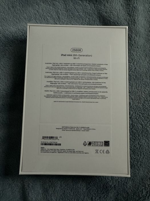 Apple iPad mini 8,3" 6. gen 256gb Nowy