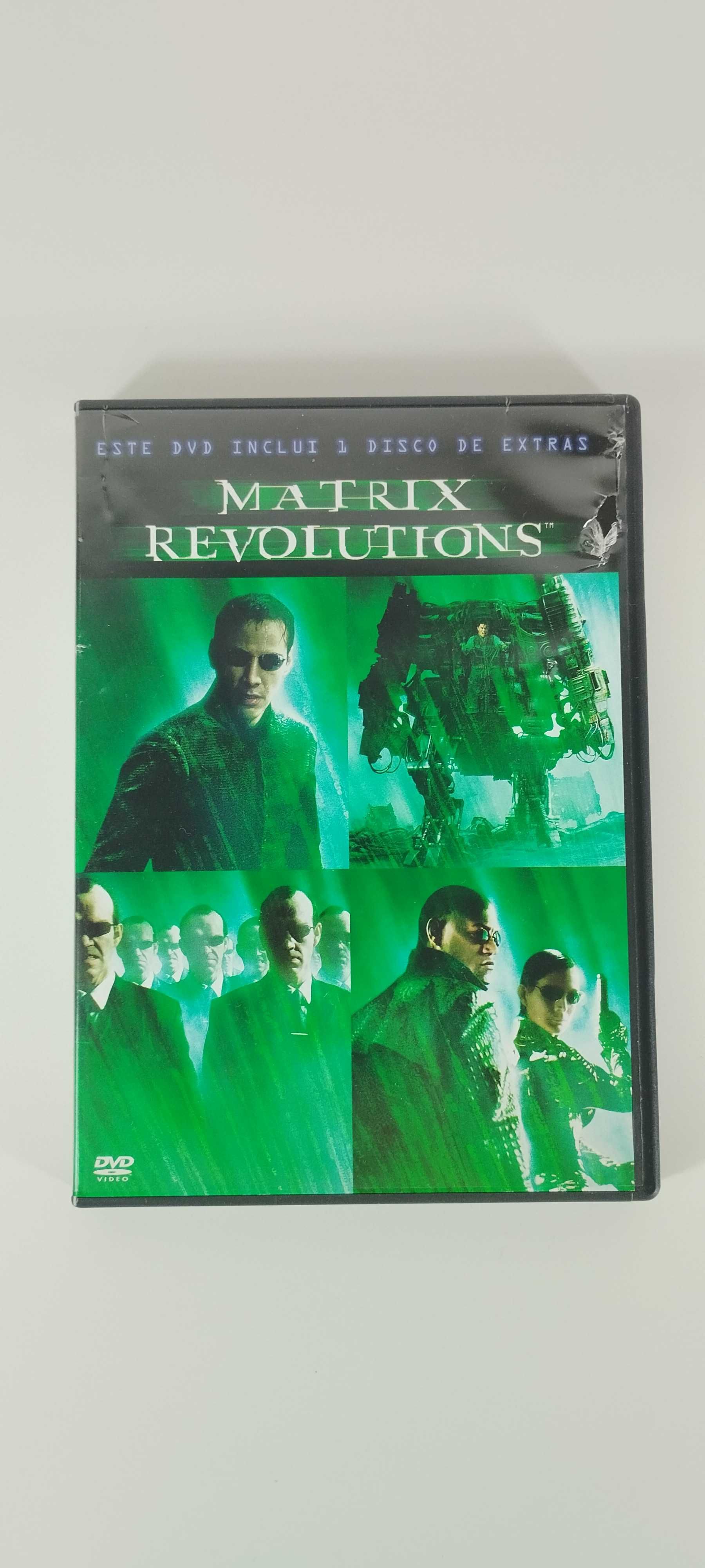 DVD Matrix Revolutions c/ disco extras