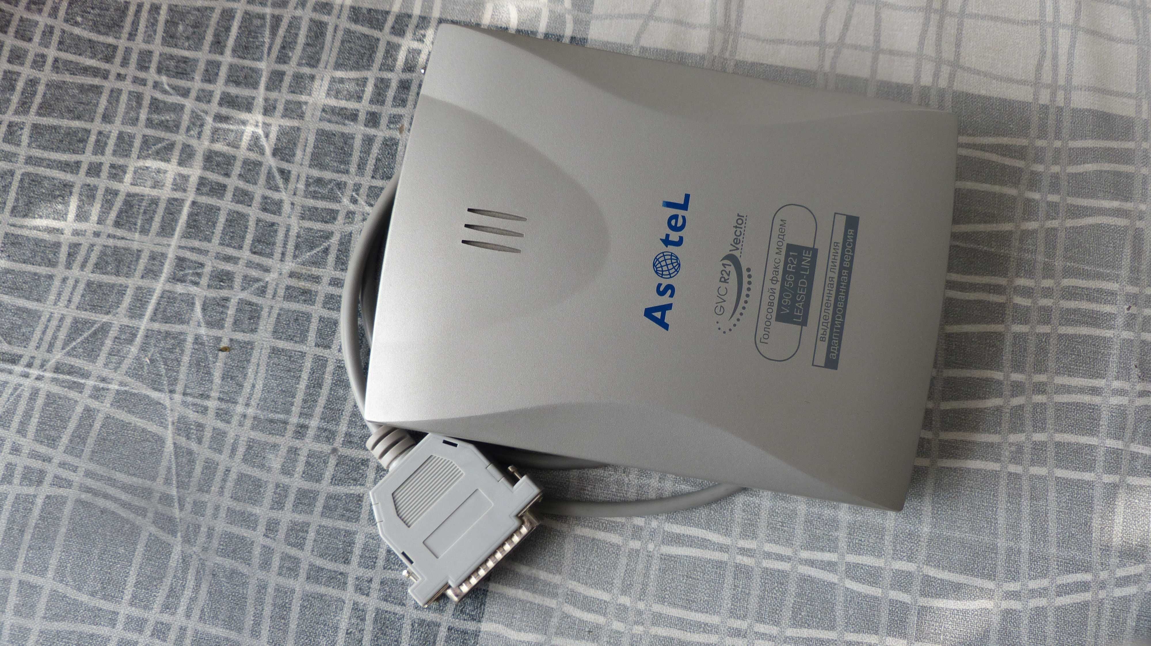Факс модем Asotel GVC R21 VECTOR (H52PT-3020) Б/В  практично новий