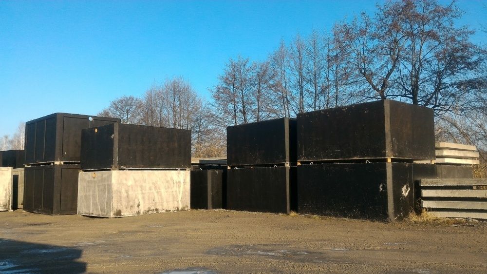 szambo betonowe zbiornik betonowy na ścieki 8m3 dwukomorowe