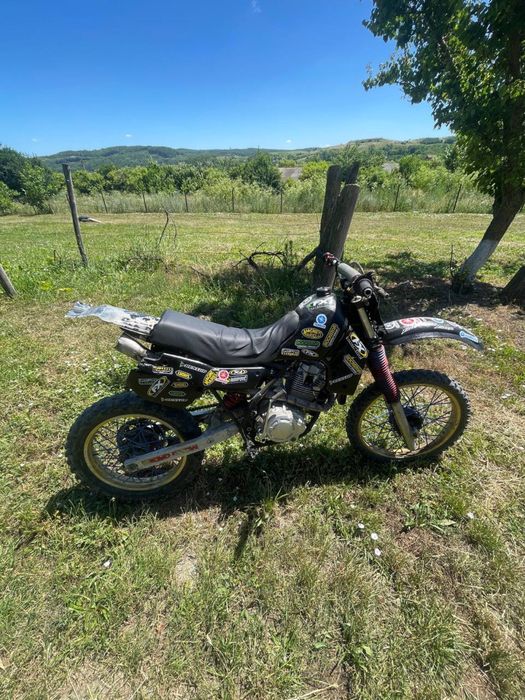 Yamaha yz125 2t переробленая стоит новый мотор 250 172fmm