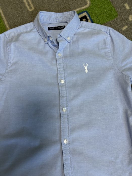 Рубашка короткий рукав теніска некст Next 8 р 128 см