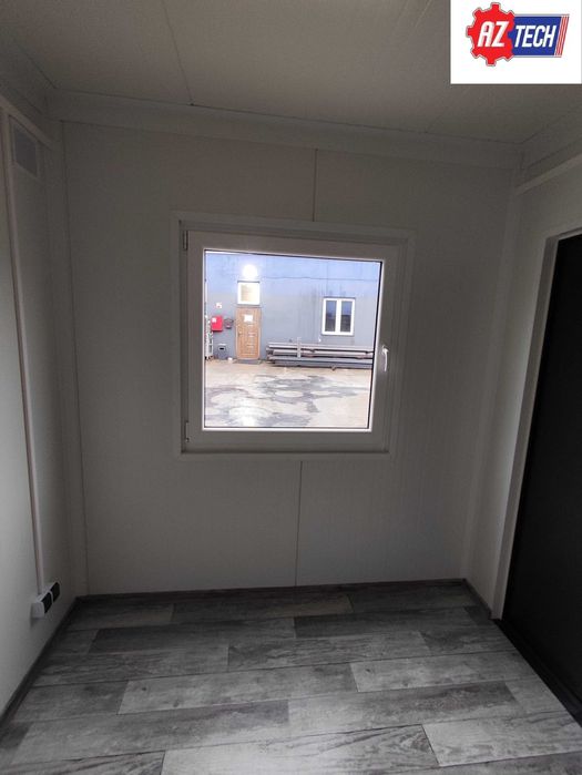 Stróżówka 4,0 x 2,5 m z zadaszeniem