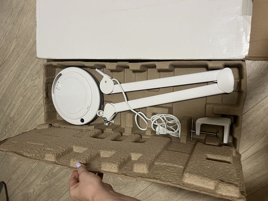 Новая Лампа лупа Magnifier lamp 6017-8