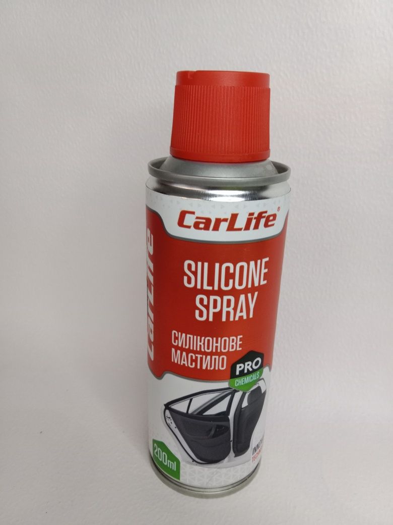 Силіконова змазка 200 мл CarLife SILICONE SPRAY (CF200)