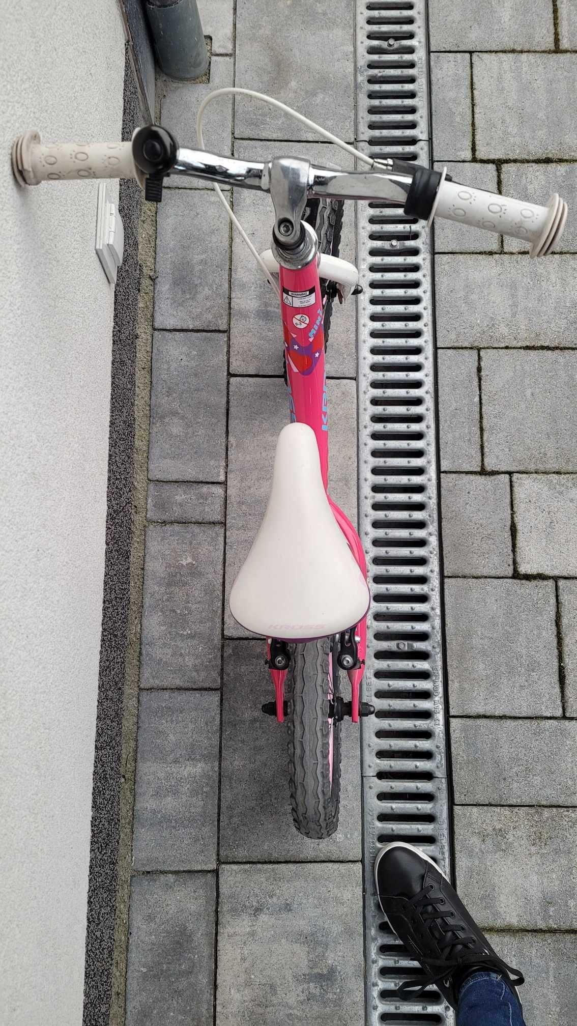 Rowerek biegowy KROSS kid Mini 12 różowy