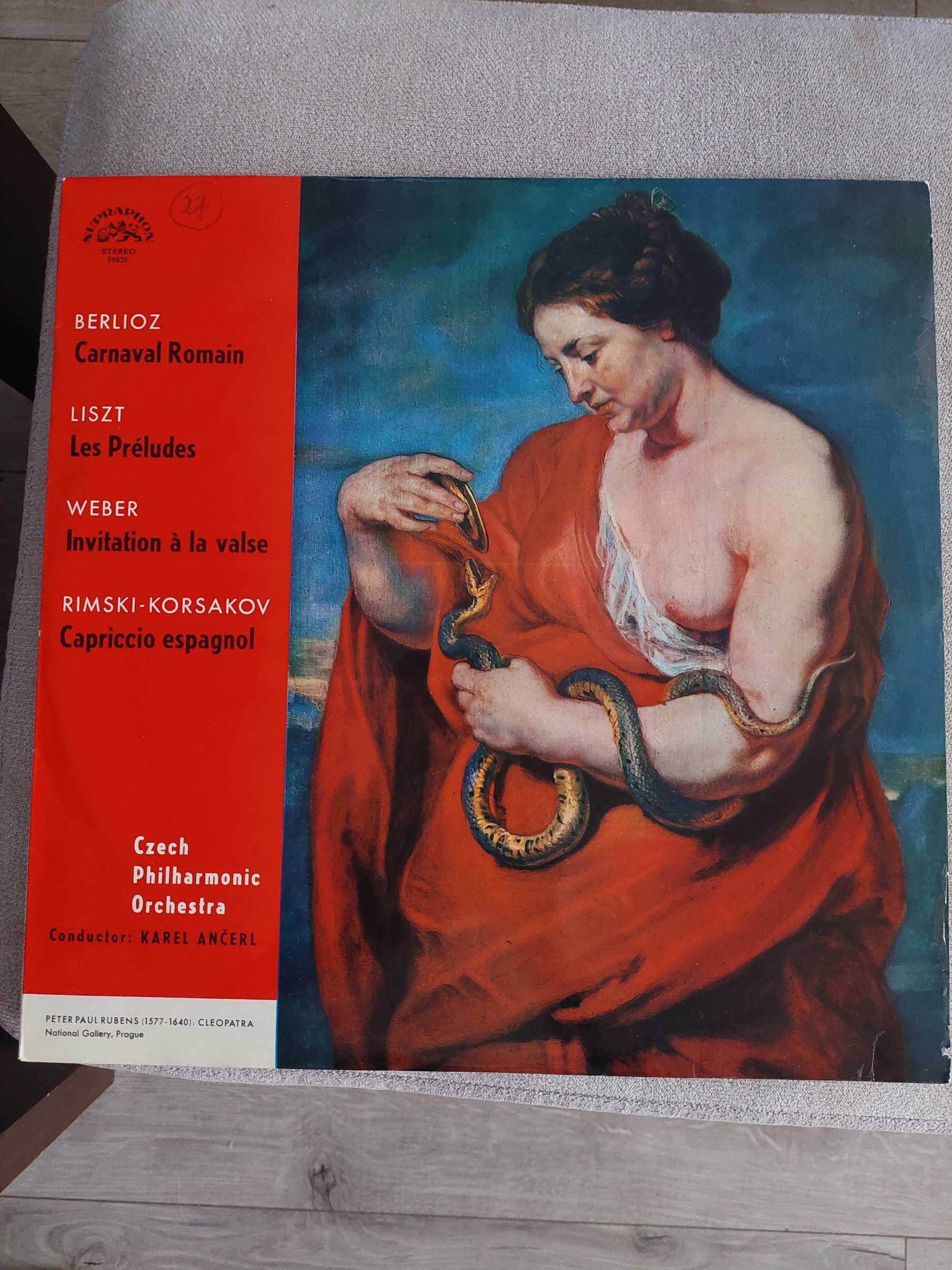 Płyta winylowa Berlioz Liszt Weber Rimski- Korsakov