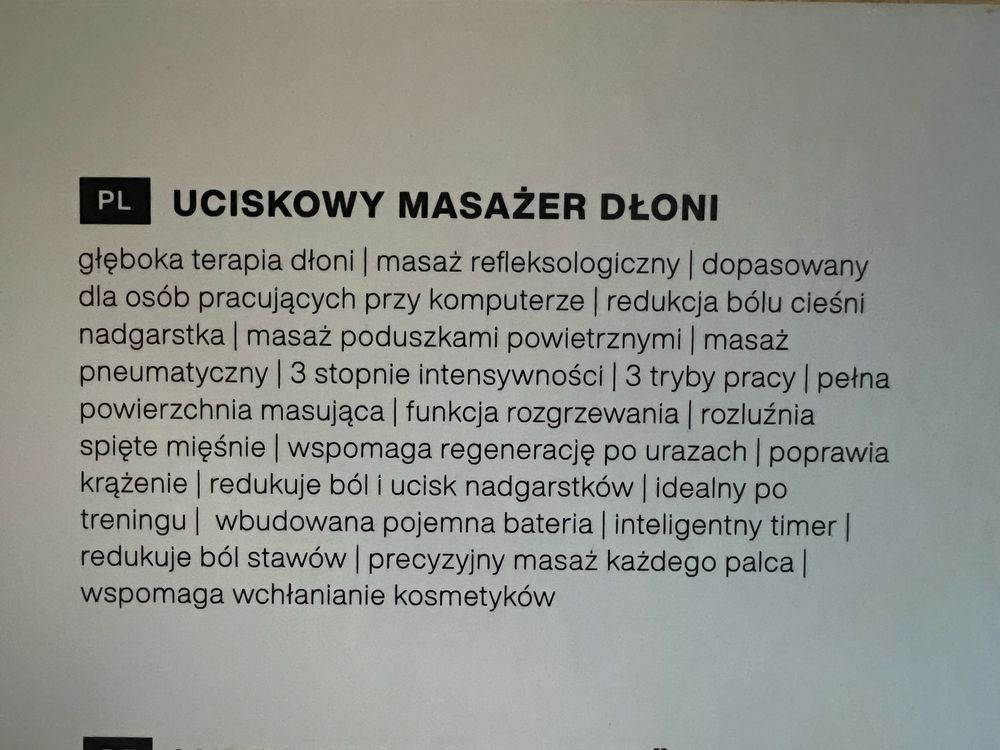 Maaazer Uciskowy Rąk Medivon Hand