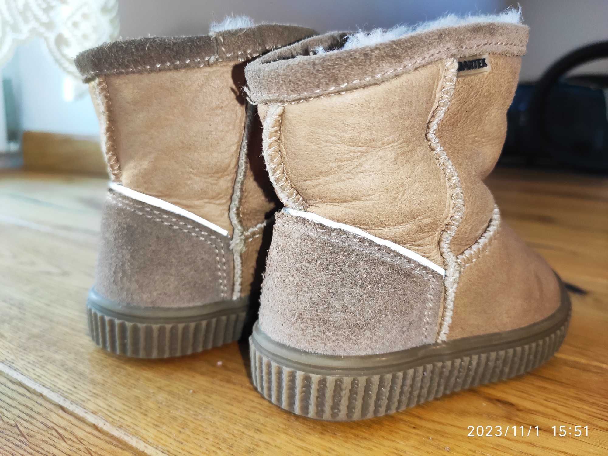 Buty zimowe dziecięce/ chłopięce  Bartek 21