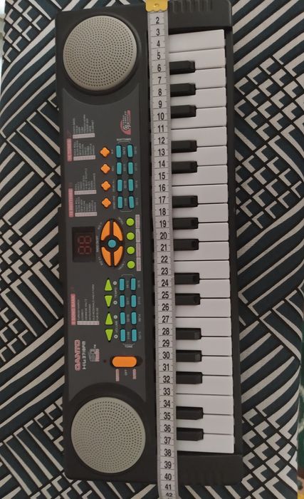 Синтезатор пианино детское с микрофоном