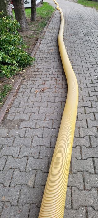 Rura filtracyjna drenażowa fi 160  bez otuliny PVC 40 mb. z otworami