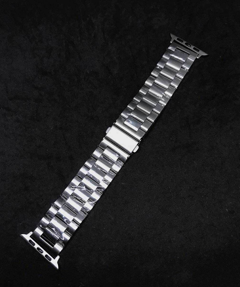Bracelete em metal / Aço de elos para Apple Watch 42mm /44mm/45mm/49mm