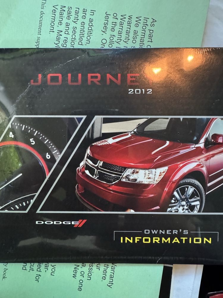 Dodge journey 2012