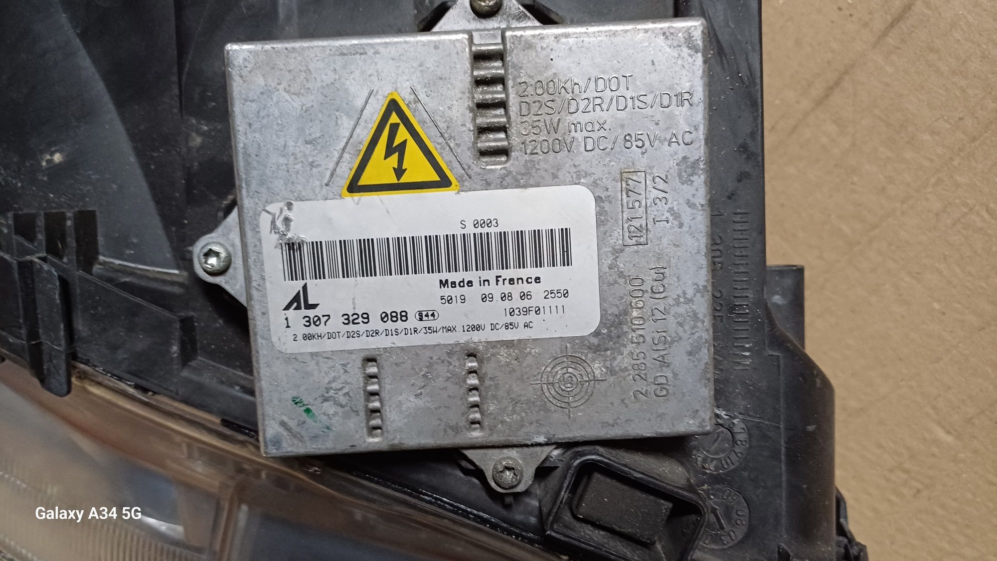 Lampa lewa xenon a-klasa a169