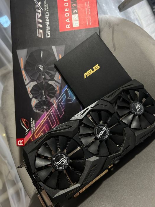 Читайте опис* rog-strix-rx 580 8gb