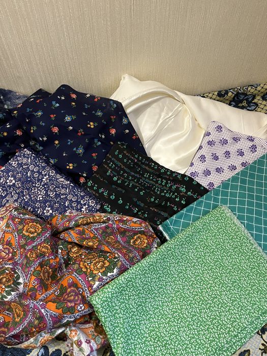 Ткани СССР разный метраж