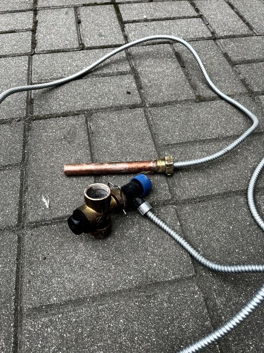 Zawór schładzający z kapilarą 4m.