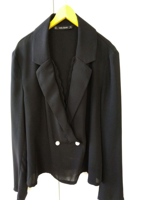 Bluzka czarna wyjsciowa