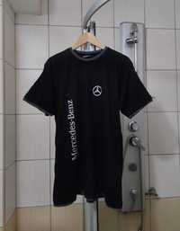 Bluzka koszulka t-shirt męska Mercedes Benz czarna XL L classic sp