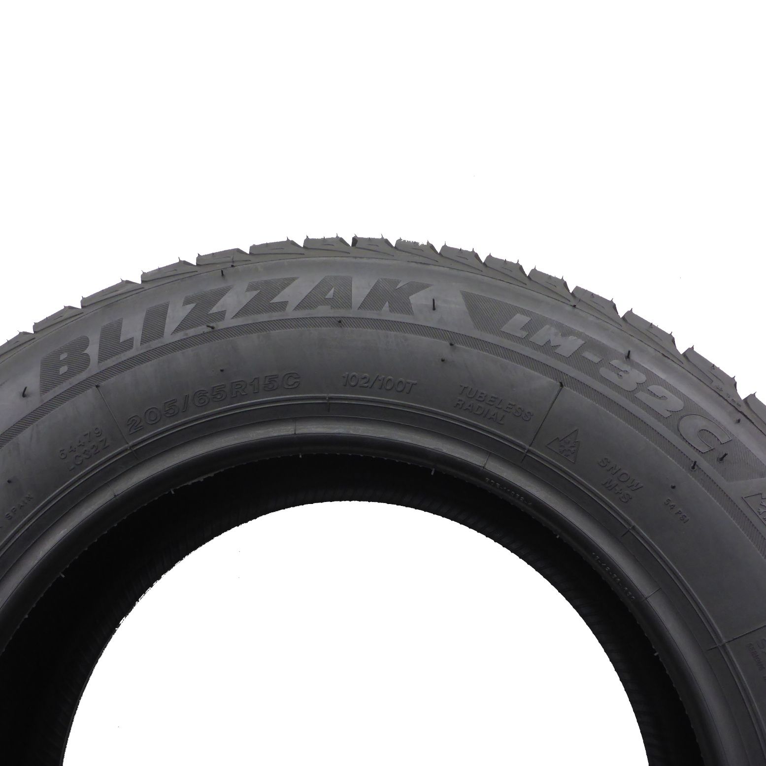 Opony 205/65/15C Bridgestone 205/65R15C 102/100T Zimowe 2021 Jak Nowe