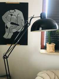 Designerska lampa podłogowa kreślarska