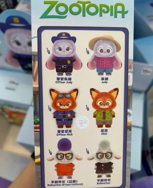 ОРИГІНАЛ НОВИНКА ‼️ Зоотрополіс Zootopia Мінісо іграшка брелок