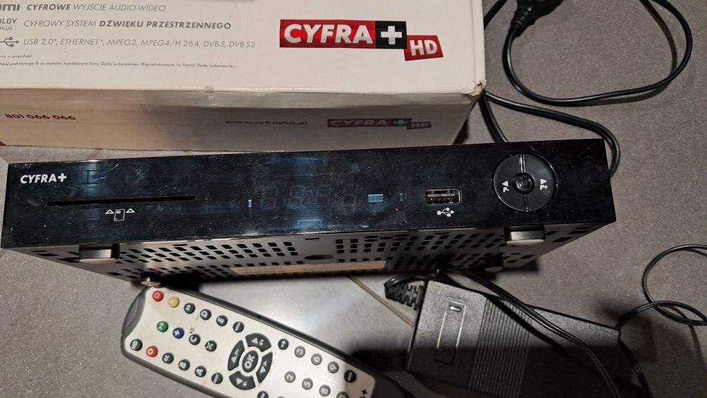 Dekoder cyfrowy HDTV Sagemcom DSI87 Cyfra+