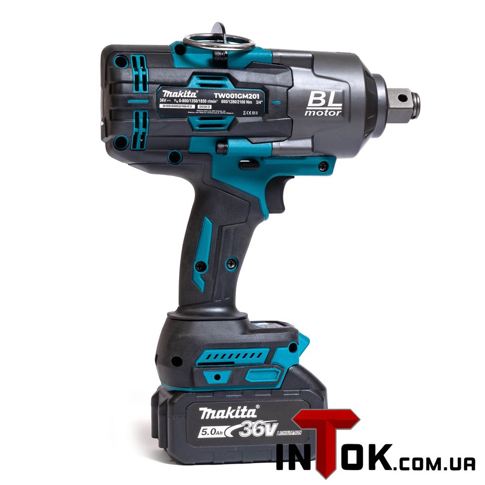 Гайковерт аккумуляторный Makita TW001GM201 | 36V | 5.0 A/h | 2100Hm