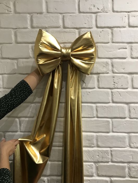 Новорічний бант / бант на ялинку