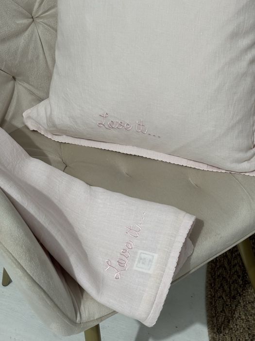 Piekne poszewki 2szt Riviera Maison Len shabby chic prowansalski