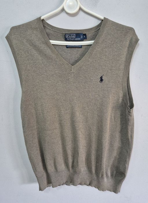 POLO RALPH LAUREN roz. S kamizelka bezrękawnik oryginalny prima cotton