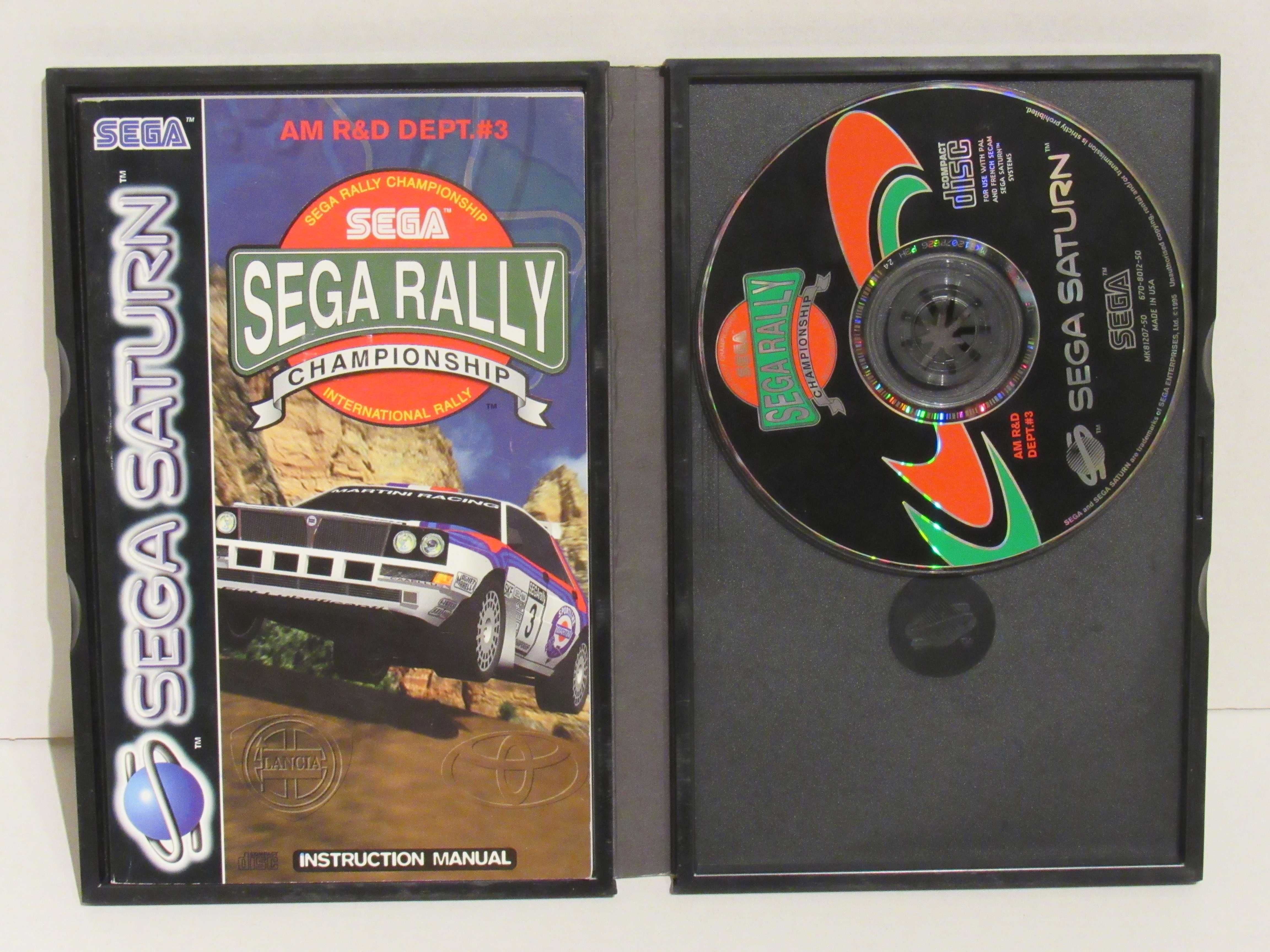 Jogo Sega Saturn Sega Rally Championship completo