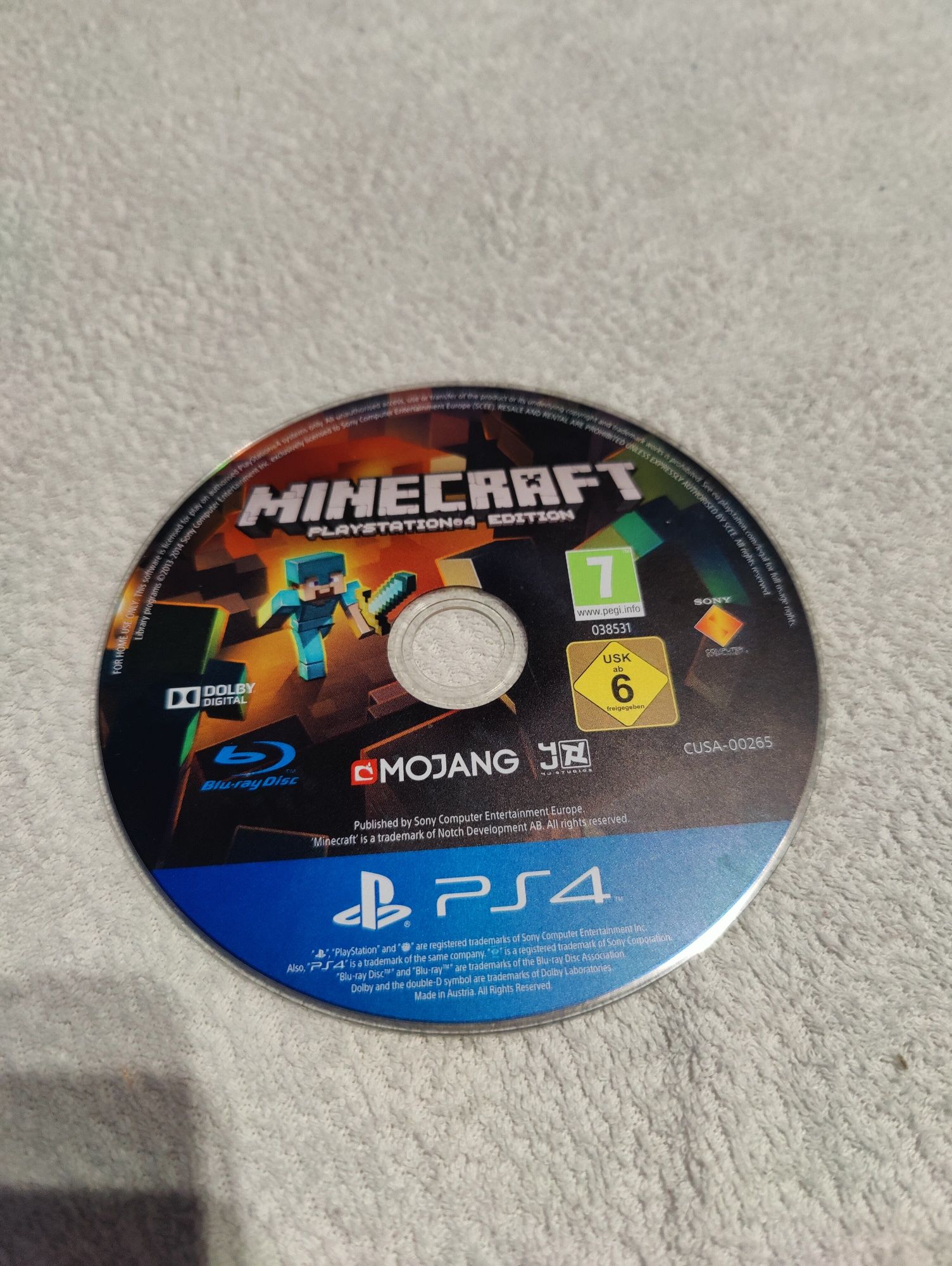 Gra PS4 - PlayStation 4 Minecraft