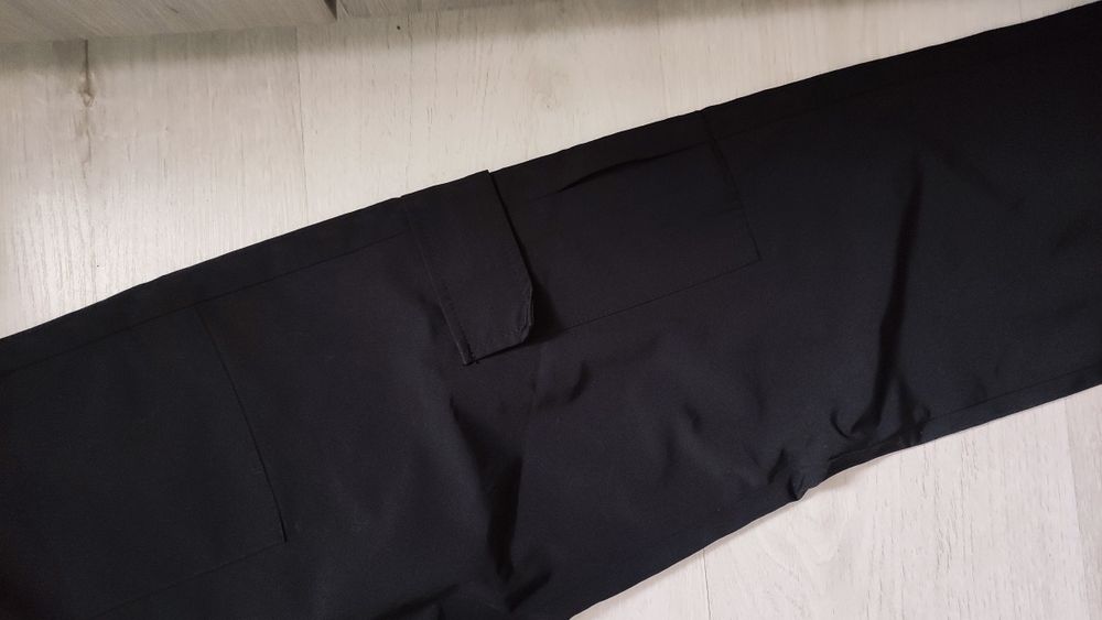Joggery spodnie czarne rozmiar 152 / XS / S / M