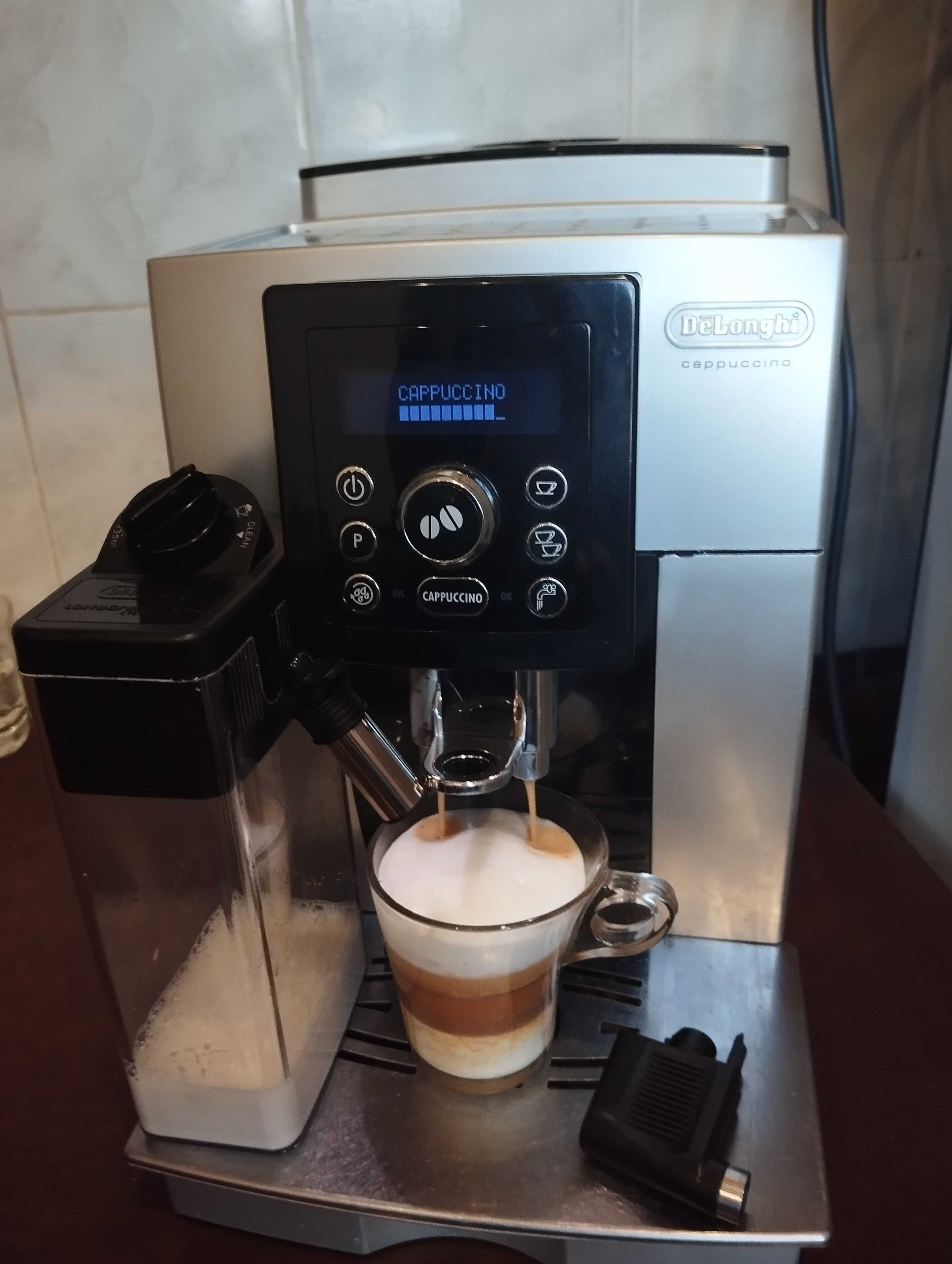 кофемашина Delonghi cappuccino ecam24.466