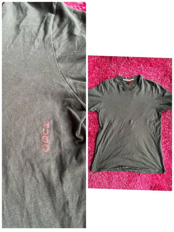 Hugo Boss t-shirt koszulka z małym nadrukiem